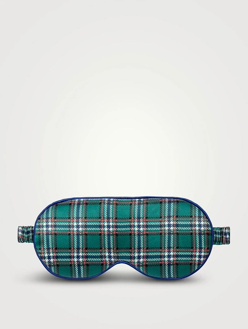 Pure Silk Contour Sleep Mask - Heather
