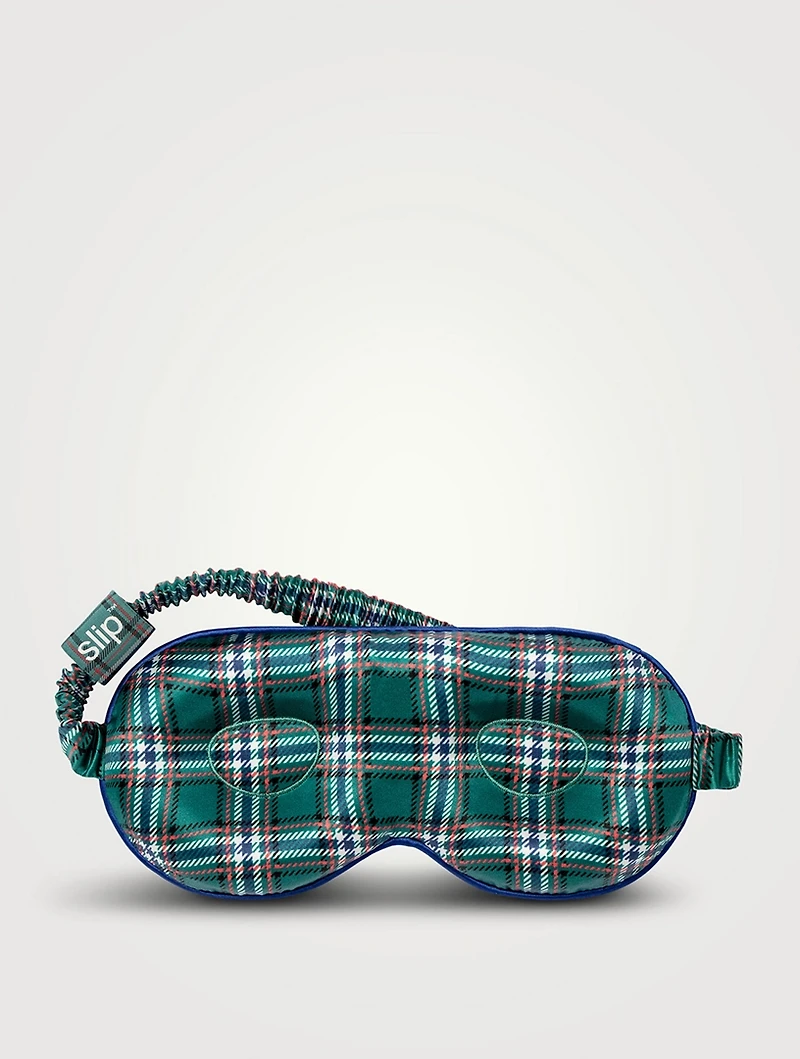Pure Silk Contour Sleep Mask - Heather