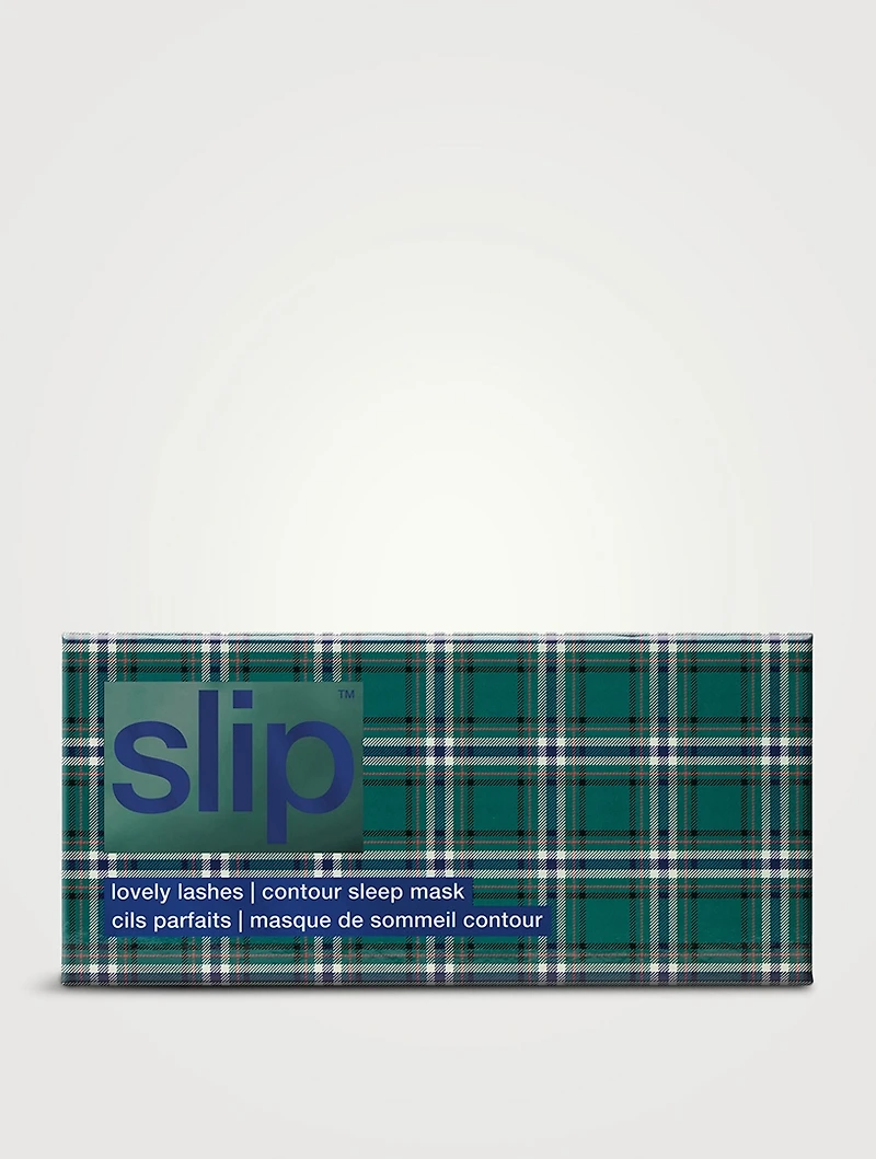 Pure Silk Contour Sleep Mask - Heather