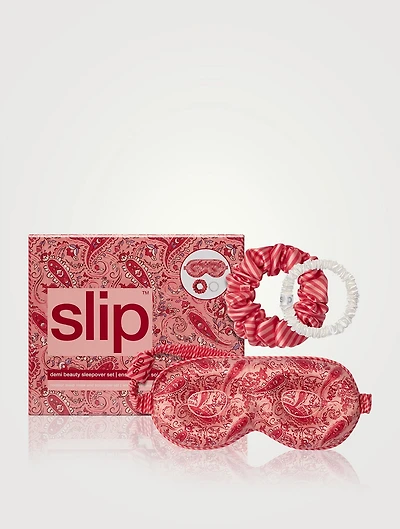 Pure Silk Beauty Sleepover Set - Demi