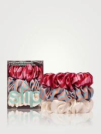 Pure Silk Large Scrunchies - Midsummer