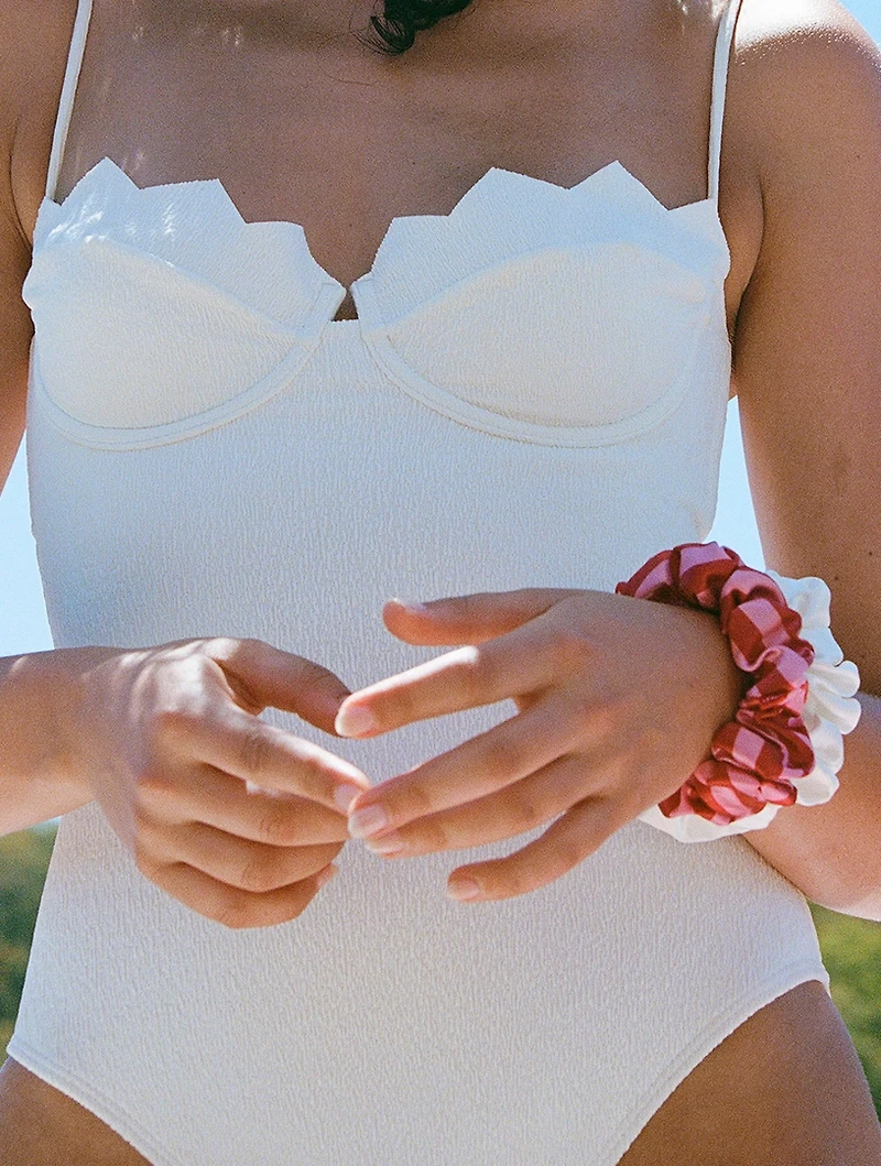 Pure Silk Large Scrunchies - Midsummer