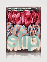 Pure Silk Large Scrunchies - Midsummer
