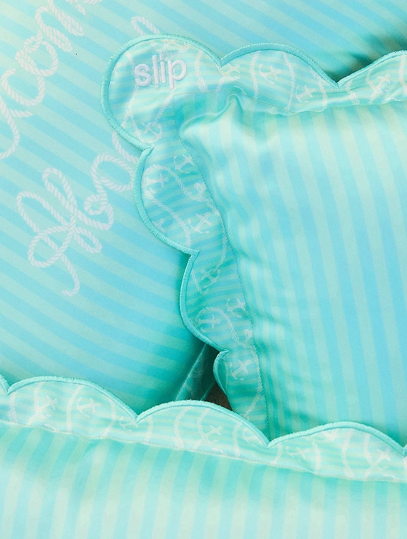 Pure Silk Travel Pillow With Complimentary Beach Bag - Les Vacances