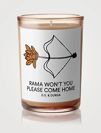 Rama Won't You Please Come Home Candle