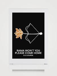 Rama Won't You Please Come Home Candle