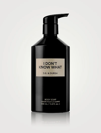 I Don't Know What Body Soap
