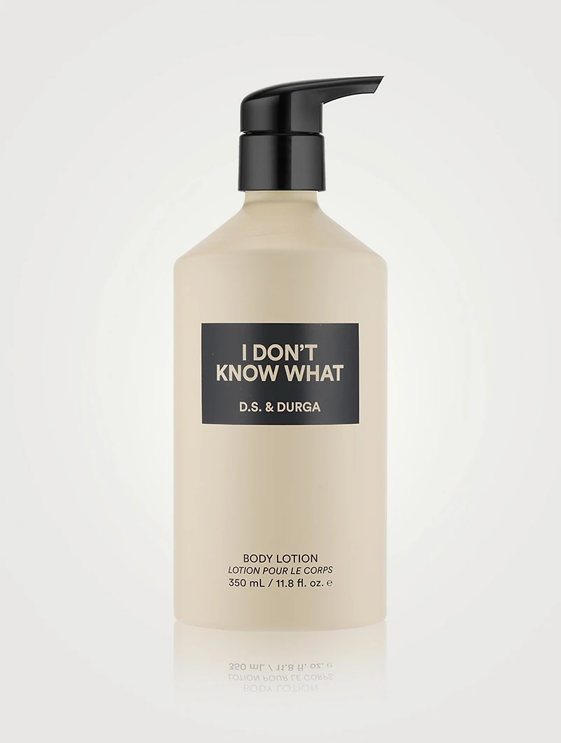 I Don't Know What Body Lotion