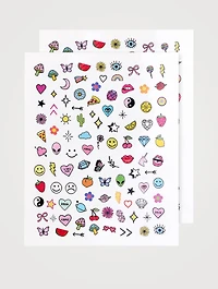 Colour Nail Art Tattoos