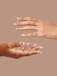 Colour Nail Art Tattoos