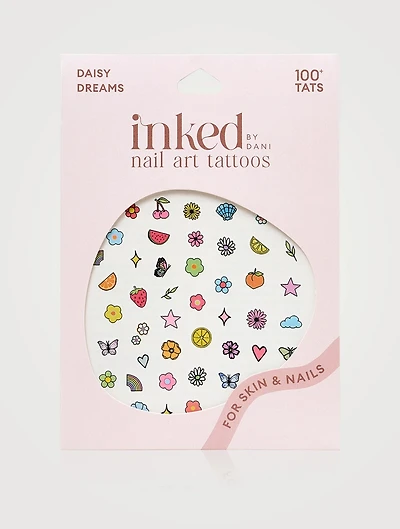 Daisy Dreams Nail Art Tattoos