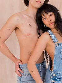 Y2K Nostalgia Temporary Tattoo Pack