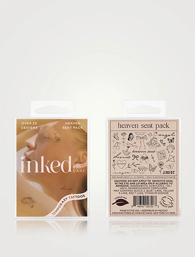 Heaven Sent Temporary Tattoo Pack