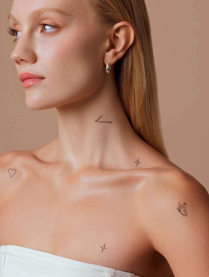 Heaven Sent Temporary Tattoo Pack