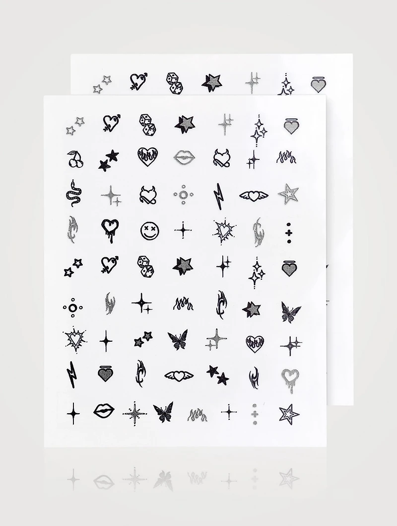 Rebel Nail Art Tattoos