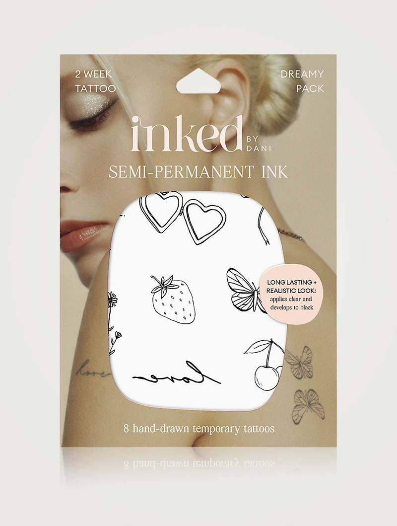 Dreamy Semi-Permanent Tattoo Pack