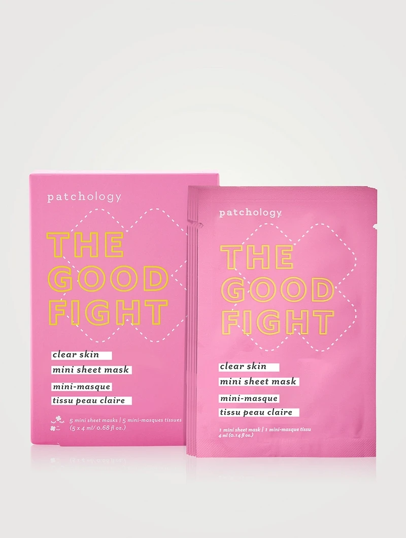 The Good Fight Clear Skin Mini Masks