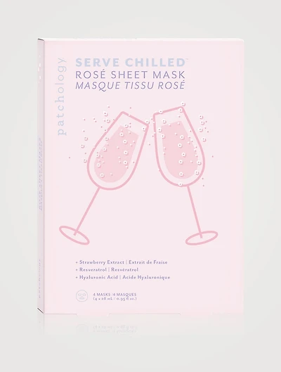 Serve Chilled™ Rosé Sheet Masks