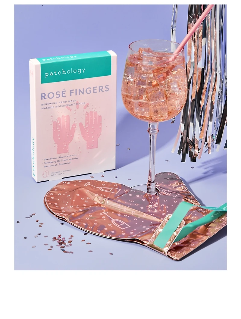 Rose Fingers Renewing Hand Mask