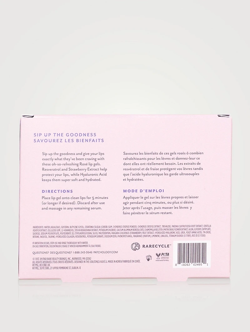 Serve Chilled Rosé Lip Hydrating Lip Gels
