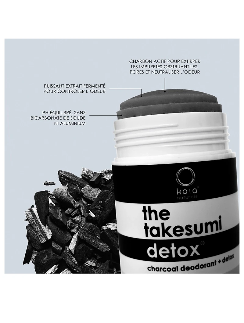 Detox Deodorant - Black Oak And Bourbon