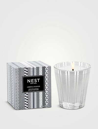 Amber & Incense Candle