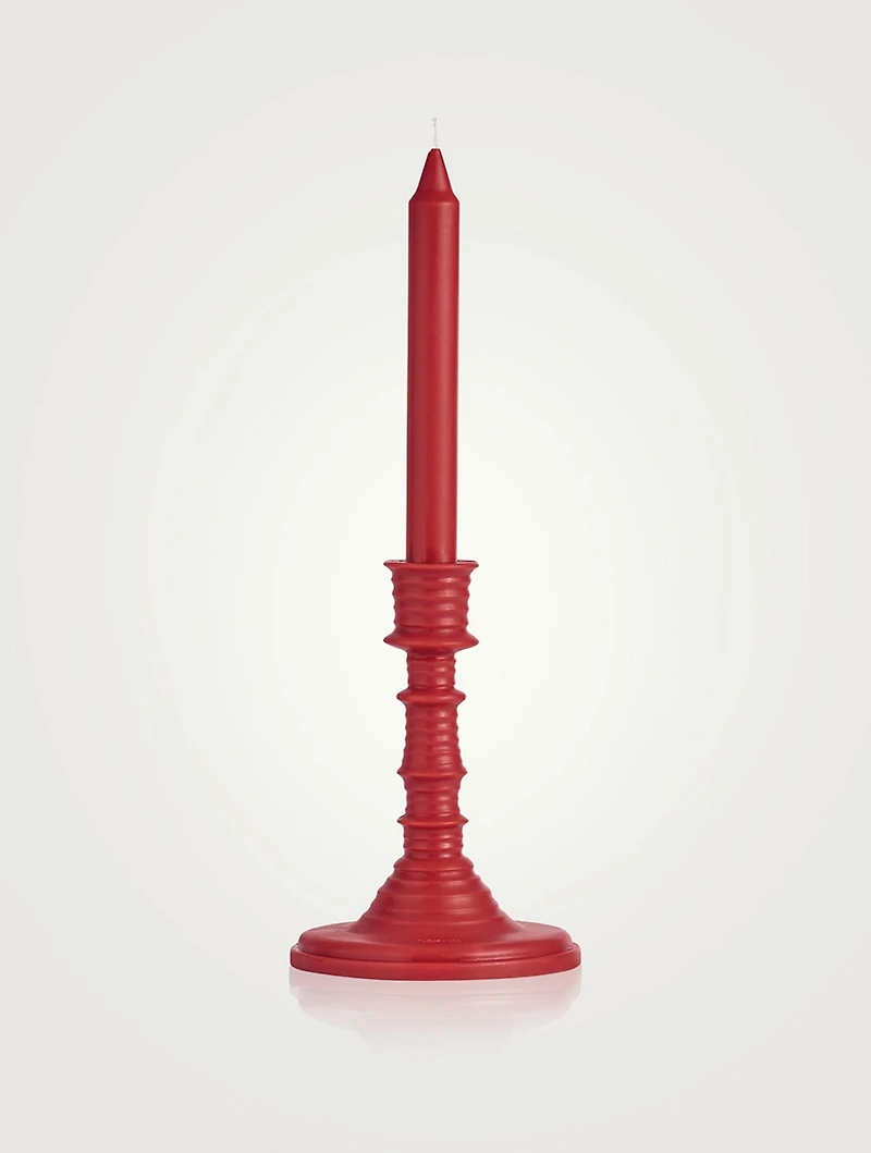 Tomato Leaves Wax Candleholder