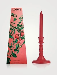 Tomato Leaves Wax Candleholder