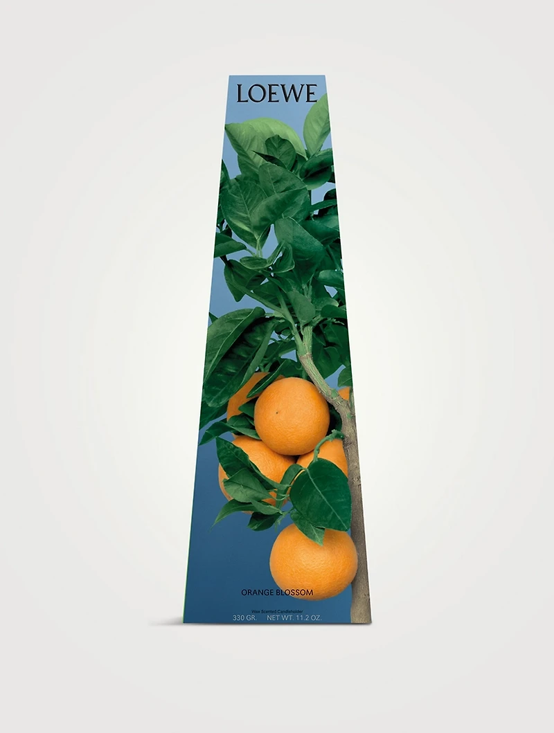 Orange Blossom Wax Candleholder
