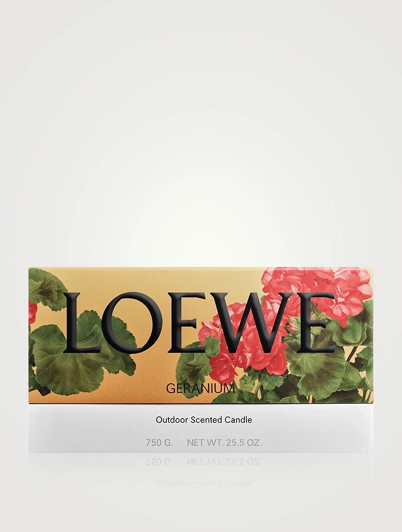 Geranium Outdoor Candle