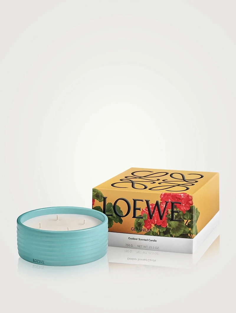 Geranium Outdoor Candle