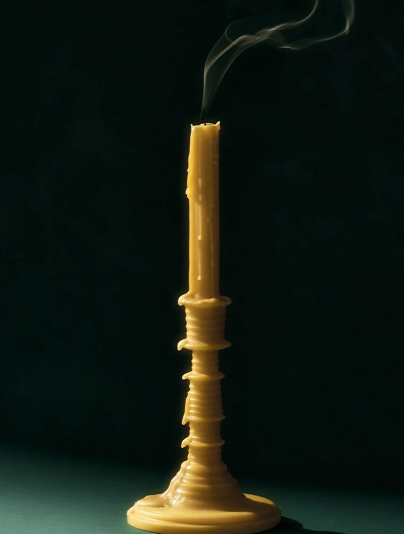 Honey Beeswax Candleholder