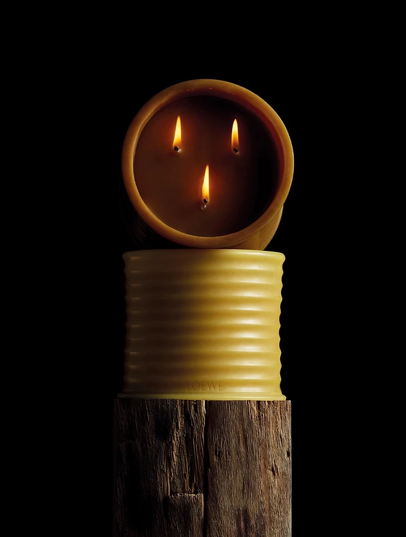 Bronze Beeswax Medium Candle