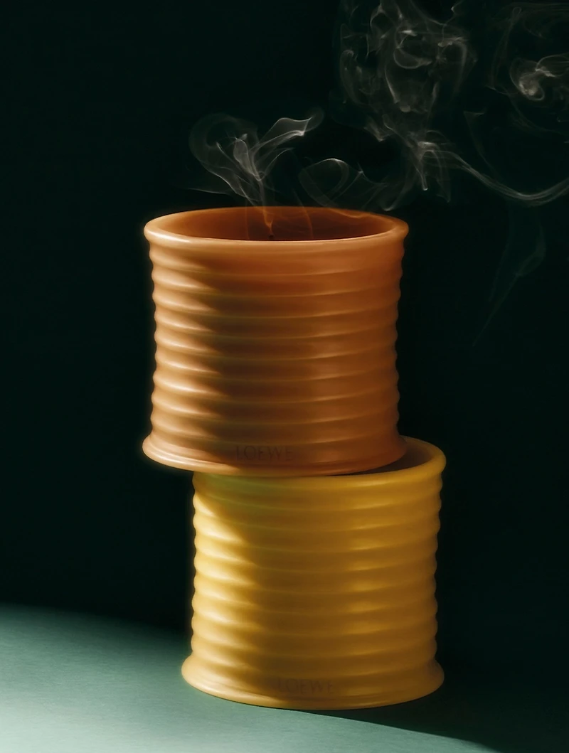 Bronze Beeswax Medium Candle