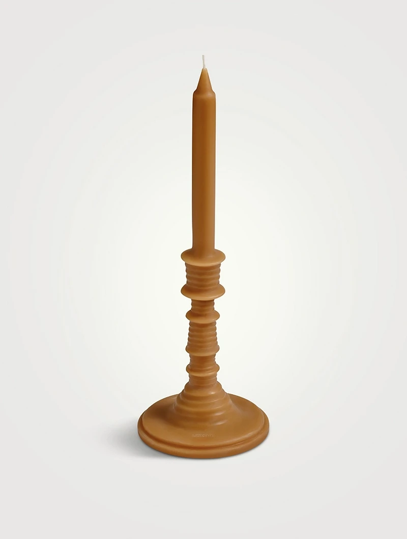 Bronze Beeswax Candleholder
