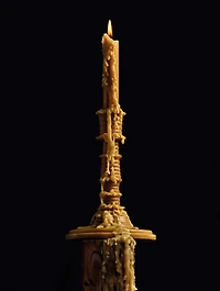 Bronze Beeswax Candleholder