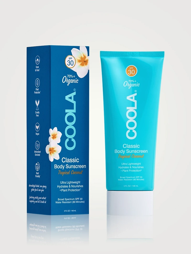 Classic Body Sunscreen Lotion SPF 30 - Tropical Coconut