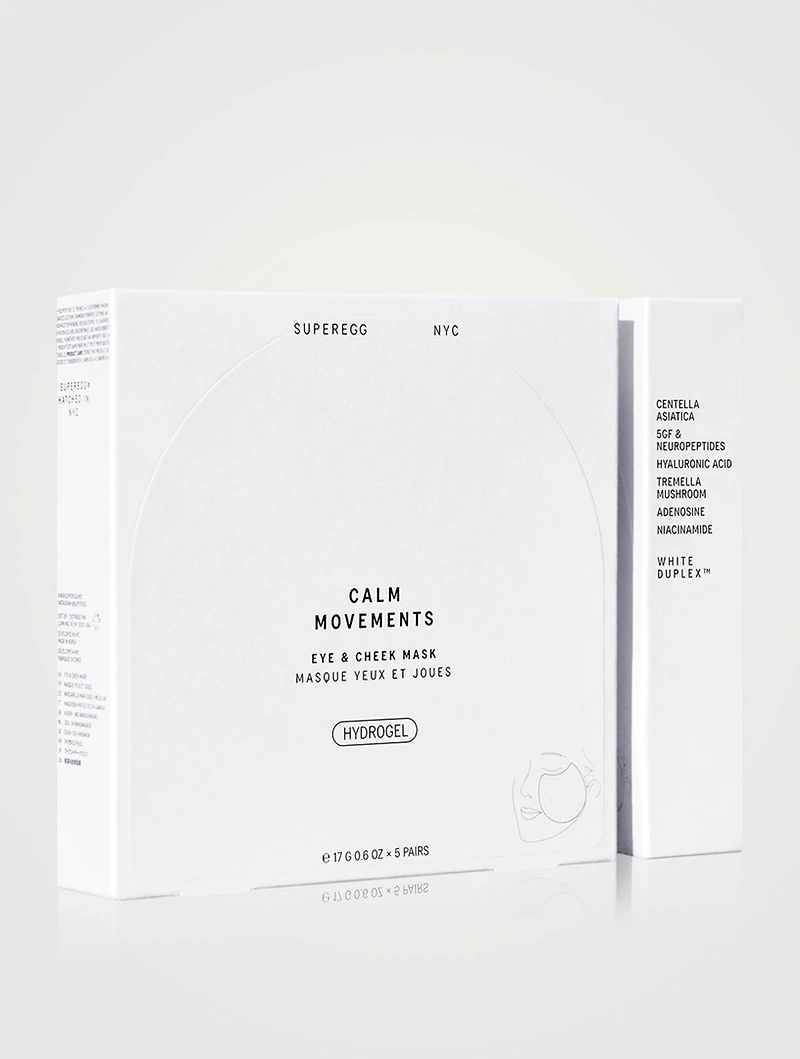 Calm Movements Eye & Cheek Mask