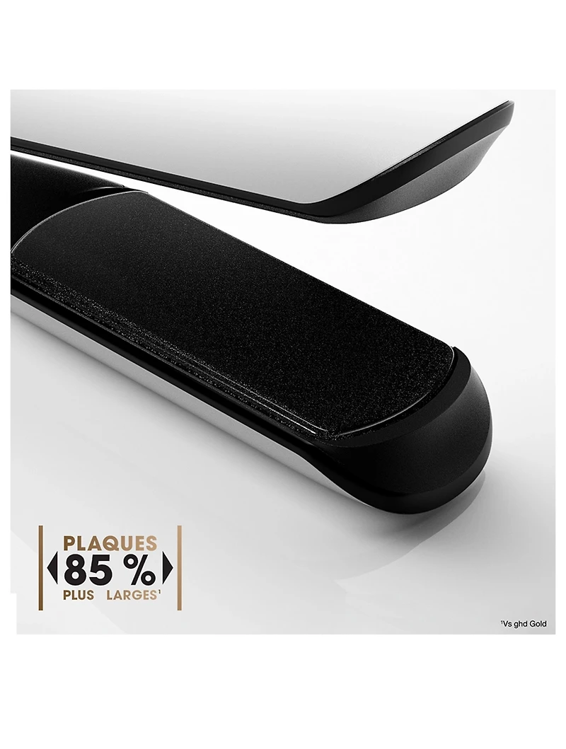 Chronos Max Wide-Plate Hair Straightener - White