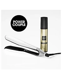 Chronos Max Wide-Plate Hair Straightener - White