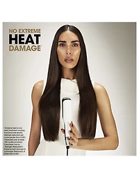 Chronos Max Wide-Plate Hair Straightener - White