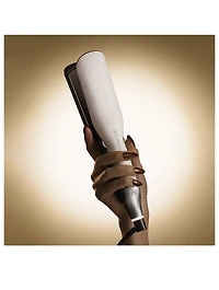 Chronos Max Wide-Plate Hair Straightener - White