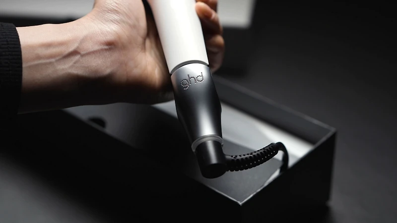Chronos Max Wide-Plate Hair Straightener - White
