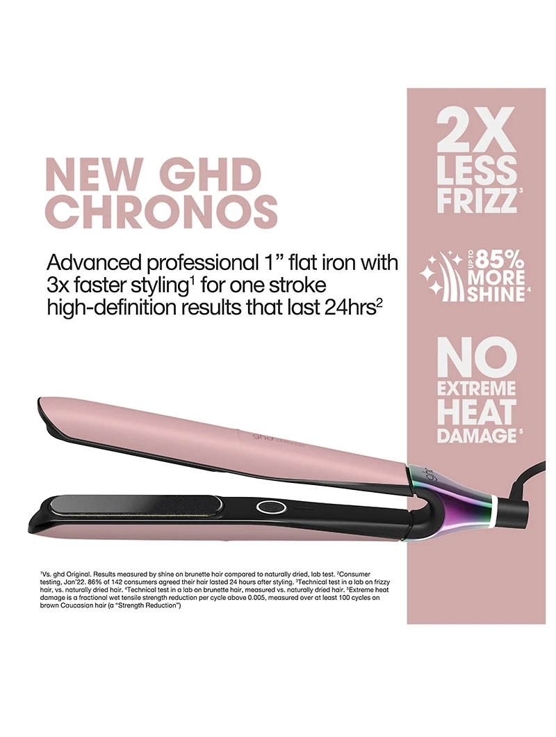 Limited Edition Chronos 1" Styler - Transcendent Pink
