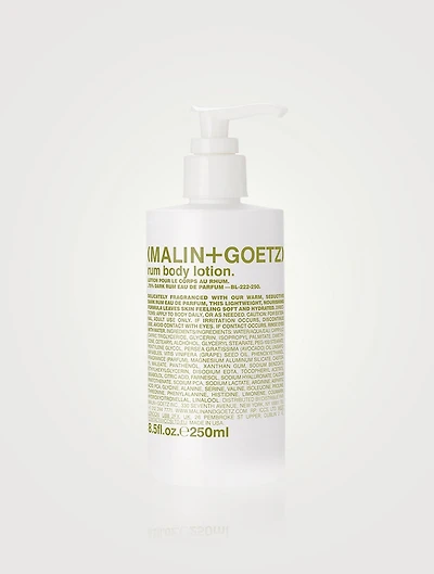 rum body lotion