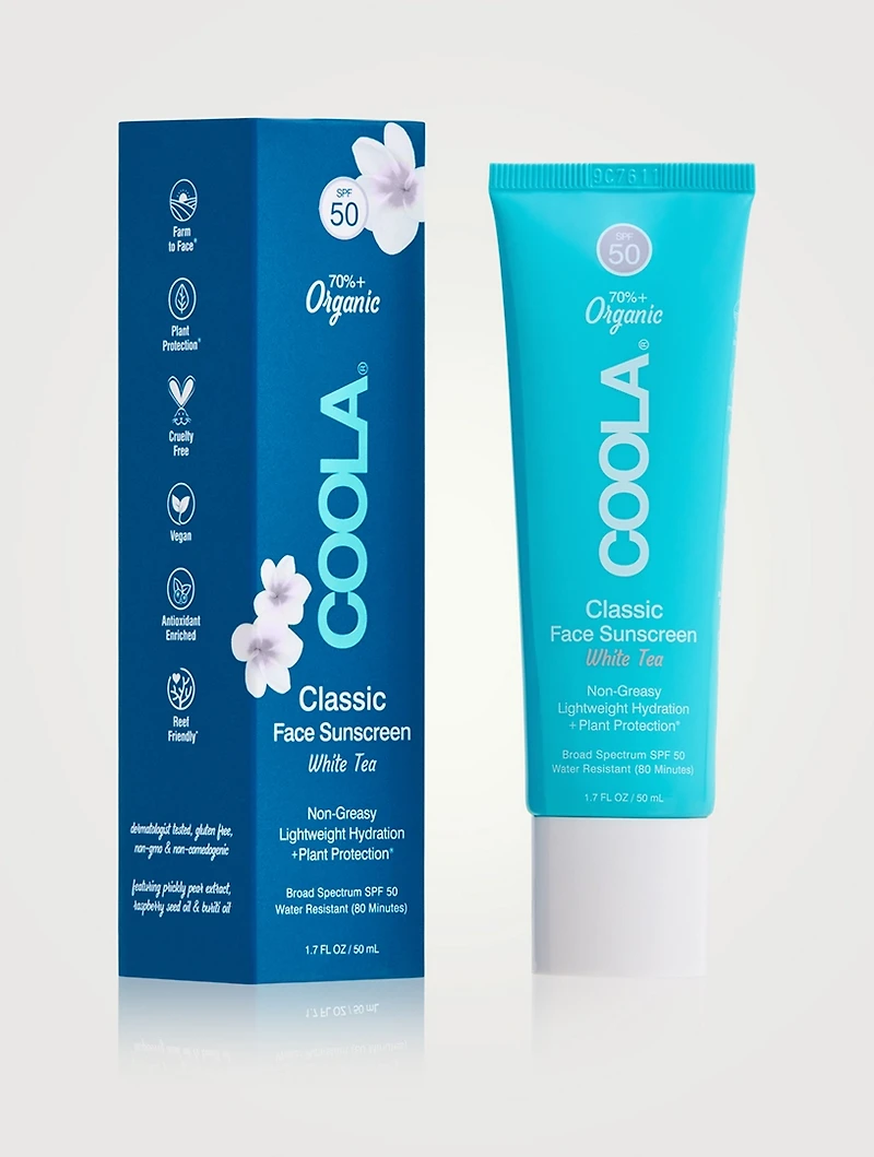 Sport White Tea Face Moisturizer SPF 50