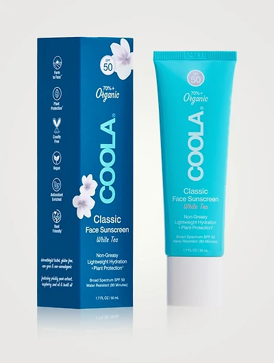 Sport White Tea Face Moisturizer SPF 50