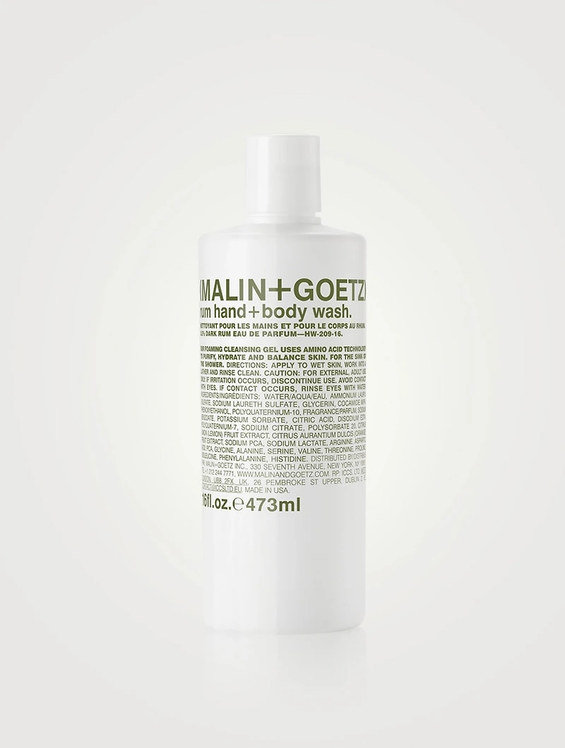 rum hand + body wash