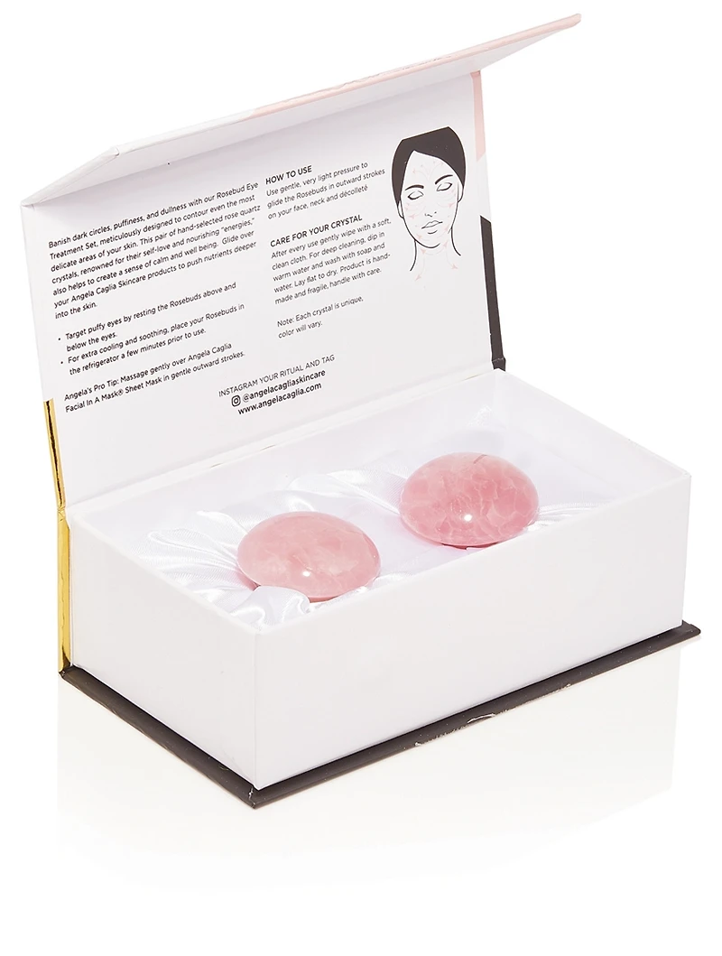Rose Quartz Eye Treatment Set