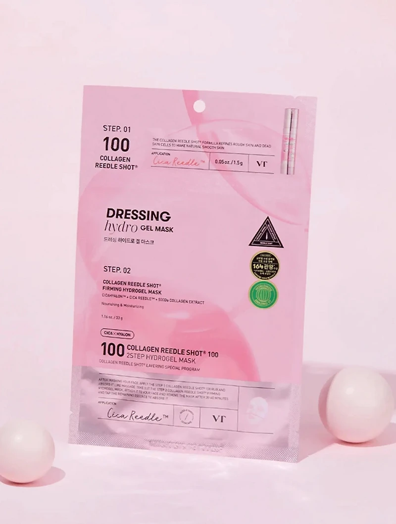 Collagen Reedle Shot 100 2-Step Hydrogel Mask